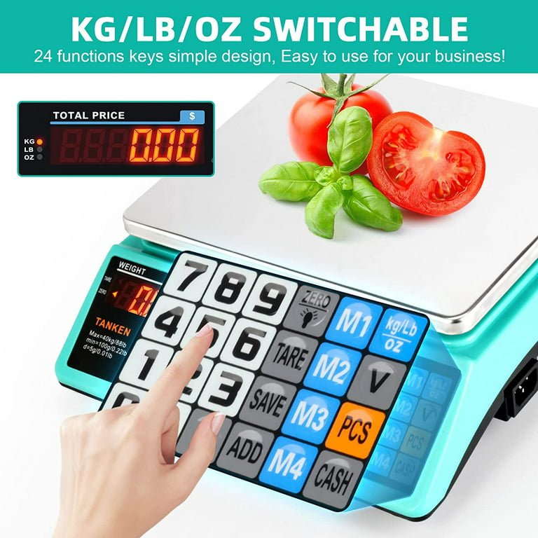 Digital Balance Scales Weight Price Electronic Precision Scale 30 Kg for  Farmer Market Meat Weighing Using - China Price Computing Scale, Price  Counting Scale