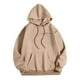 thumbnail image 5 of MHFRRA Sudadera con Capucha y Estampado de Letras para Uso Informal y Comodidad Diaria Marrón, 5 of 5