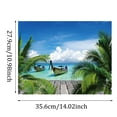 thumbnail image 3 of Puzzle Toy 300 Puzzle|Relaxation Time At The Beach|300 PuzzleEducational GamesHome Decoration Puzzles Green, 3 of 6