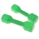 thumbnail image 4 of Juego de 2 mancuernas y cascabeles para bebé, con sonido, color verde, 4 of 7