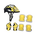 thumbnail image 2 of Casco de bicicleta DYNWAVEMX para niños con coderas y muñequeras PVC 26 cm x 19,5 cm x 15 cm, 2 of 8