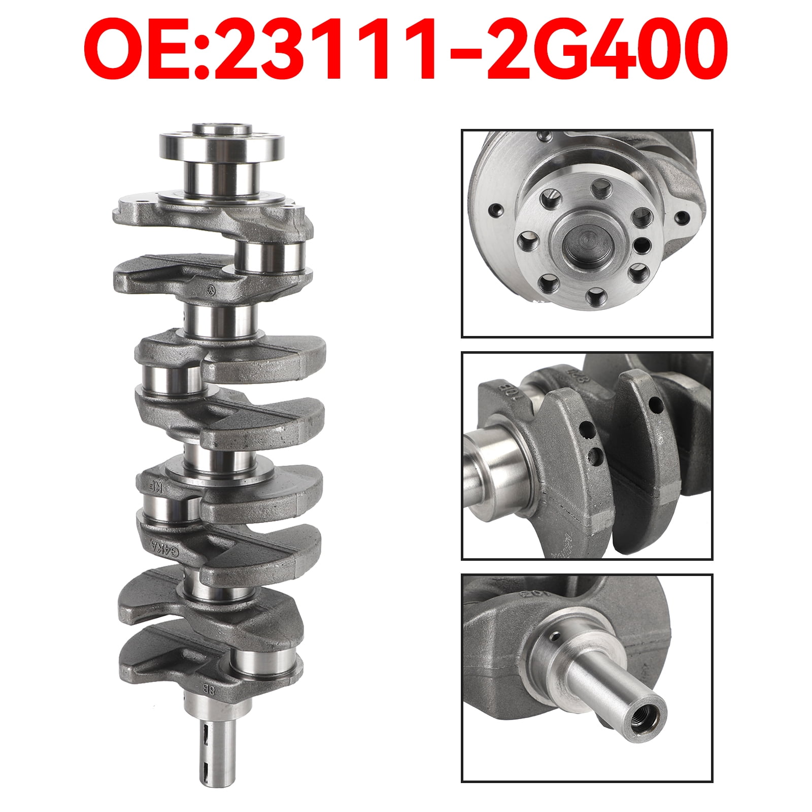 Engine Crankshaft 23111-2G400 Fits for Hyundai Kia G4KH 2.0L