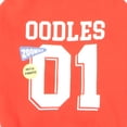 thumbnail image 6 of Oodles Sporty Fall Dog Hoodie, Red, XL, 6 of 6