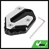 thumbnail image 2 of Unique Bargains Motorbike Kickstand Pad Support Plate Parking Stand Side Stand Extension Pad Black for Yamaha MT07 XSR700 FZ-07, 2 of 6