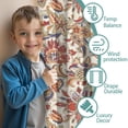 thumbnail image 3 of Blackout Kids Curtains,Paisley Pattern Childrens Insulated Curtains Set Of 2,Bedroom Essentials,Toddler Room Decor 42"x63"(106x160cm), 3 of 4