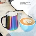 thumbnail image 4 of Colorful Milk Frothing Pitcher, Beautiful Appearance 22oz Milk Frothing Pitcher  For Kitchen, 4 of 8