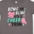 thumbnail image 4 of Inktastic Bows and Bling Its a Cheerleading Thing Girls Toddler T-Shirt, 4 of 5