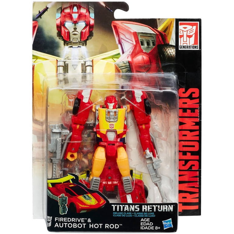 Transformers Generations Titans Return Autobot Hot Rod and
