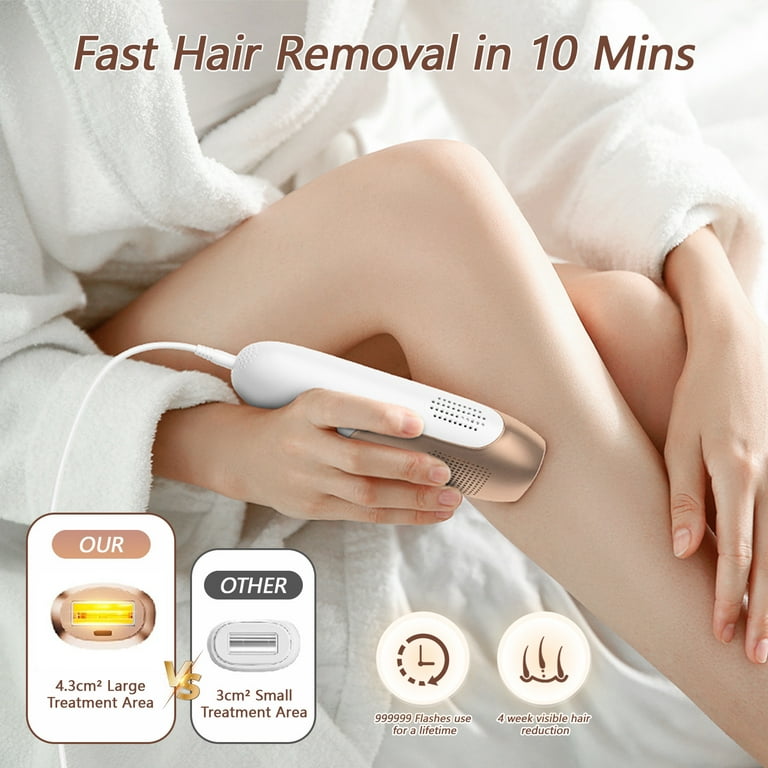 SweetLF IPL Hair Removal Device, 999,999 Flashes, Painless