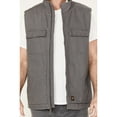thumbnail image 3 of Hawx Men's Weathered Sherpa Lined Work Vest - HXFA22V23-CHAR XX-  US, 3 of 4