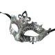 thumbnail image 4 of Qarigey Accesorios de media cara Retro Prom Masquerade Bola veneciana Fiesta Rendimiento Danza Decoración Halloween plata antigua Type3 NO3 Qarigey AP010204-01B, 4 of 6