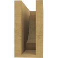 thumbnail image 4 of Ekena Millwork 4"W x 8"H x 12"L Alpine Woodgrain TimberThane Rafter Tail, Primed Tan, 4 of 6