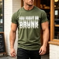 thumbnail image 3 of cocolona Mens Graphic Funny Tees Crew Neck Short Sleeve Print T-shirts Fashion Casual Pullover Tops, 3 of 5