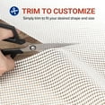 thumbnail image 3 of SHILIU-Non-Slip Rug Pad 6x9 Feet, Rug Gripper for Hardwood Floors, Anti-Skid Mat for Under Area Rugs, Keeps Rugs in Position and Safe, Thick Cushioned Carpet Pad for Floor Protection, 3 of 4