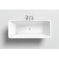 thumbnail image 3 of Kokss Garda 67" Freestanding Soaking Rectangular Bathtub, 3 of 4