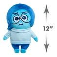thumbnail image 3 of Disney and Pixar Inside Out 2 Large Plush Sadness, Polyester, Kids Toy, 3 of 7