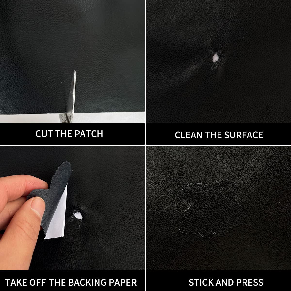 Leather Repair Patch, 16X119 inch Self Adhesive Leather Repair Waterproof,DIY Large Leather Repair Tape for Couches, Furniture, Car Seats, Cabinets, Wall, Handbags (16X98 inch, Dark Brown)