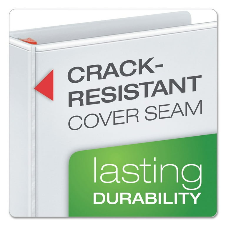 XtraLife ClearVue Non-Stick Locking Slant-D Ring Binder, 3 Rings, 3 XtraLife ClearVue Non-Stick Locking Slant-D Ring Binder, 3 Rings, 3