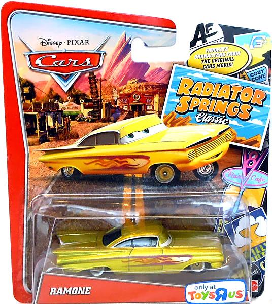 disney cars yellow ramone