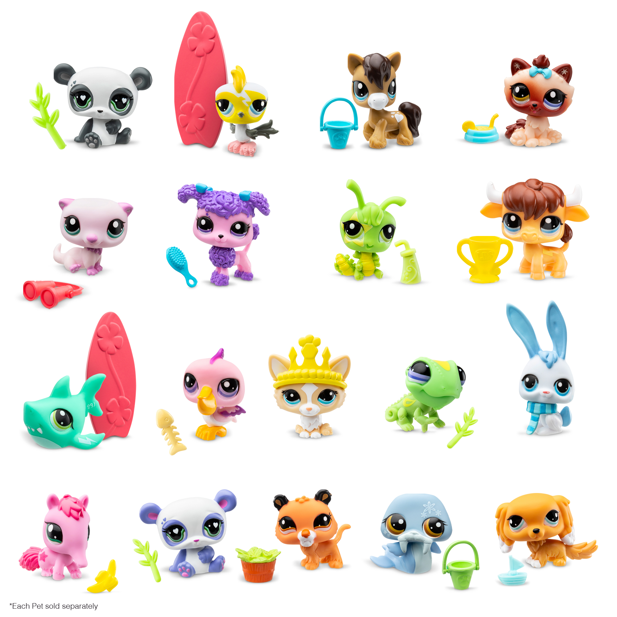 Littlest Pet Shop Gen 7 Mystery Box Bobblehead Pets With Accessories Littlest Pet Shop Gen 7 Mystery Box Bobblehead Pets With Accessories