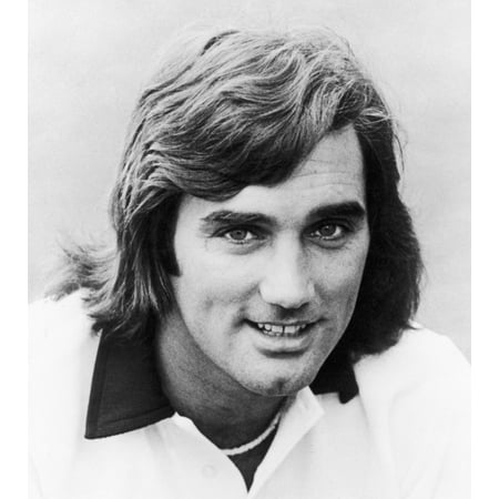 George Best (1946-2005) Nnorthern Irish Soccer Player Photograph C1977 Poster Print by Granger