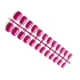 thumbnail image 3 of Guardurnaity 24 piezas de uñas prensadas sólidas en forma cuadrada de longitud media DIY elegantes uñas de personalidad que no destiñen para Type1 NO1, 3 of 5