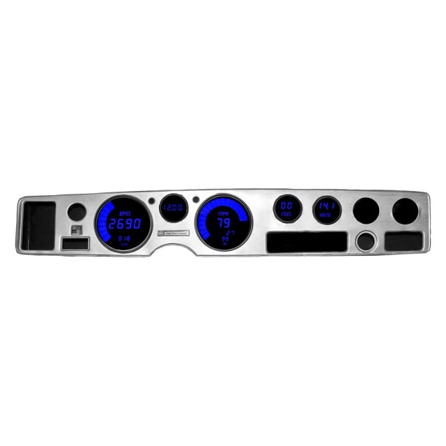 Intellitronix DP3000T LED Digital Dash Replacement Panel for 1970-1981 Firebird (Blue)