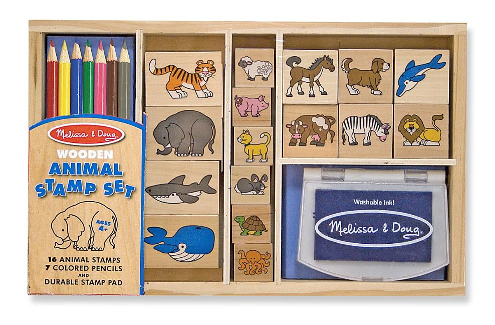 melissa and doug dinosaur stamp set