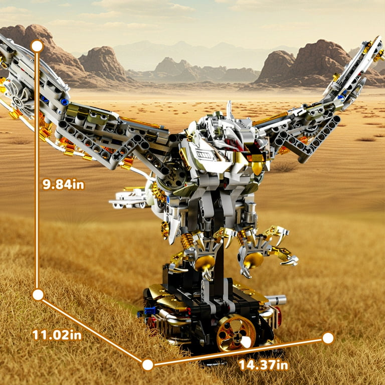 GZBrick Mechanical Eagle Building Sets Compatible with Lego Animal