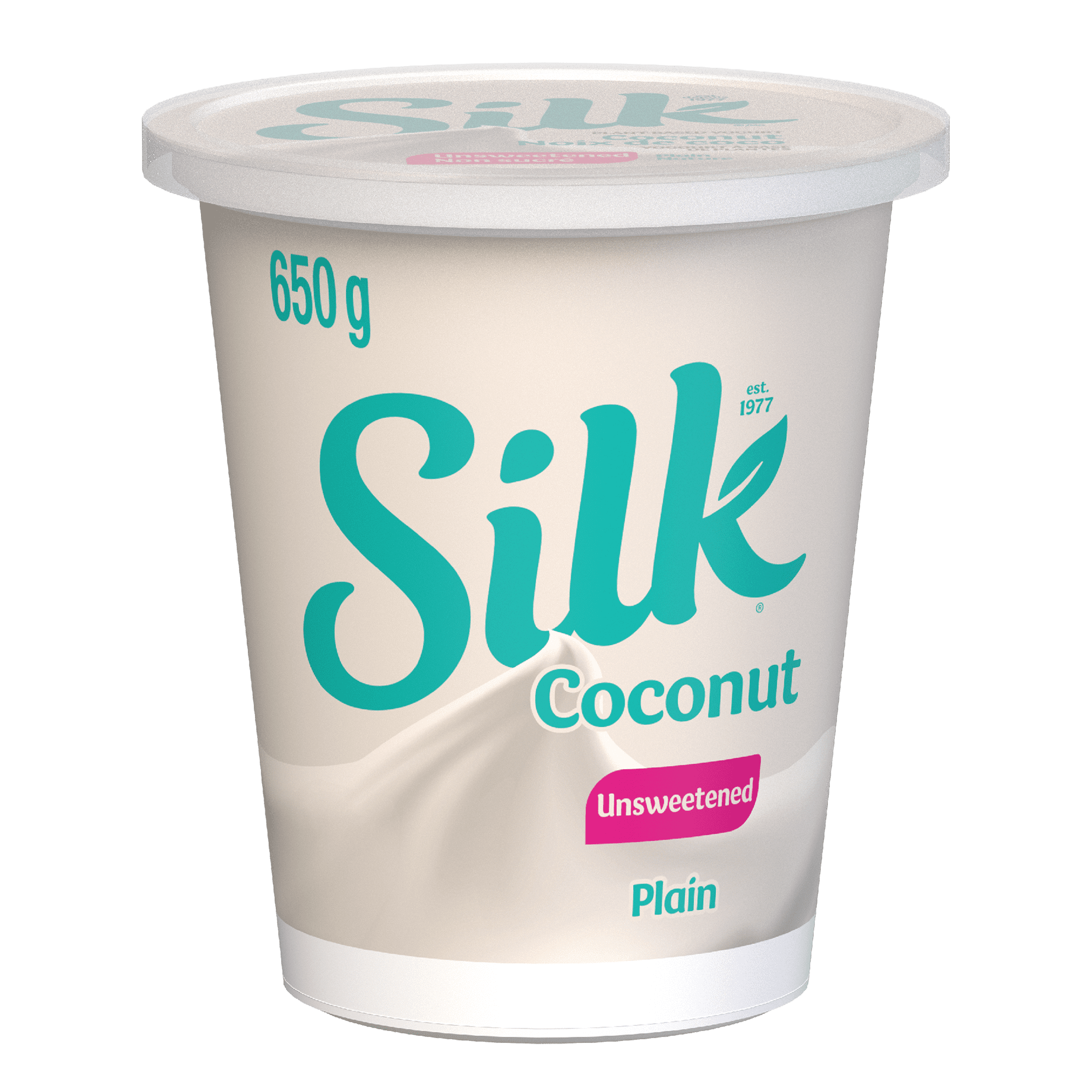 Silk Yogourt végétal, Nature non Sucré, à base de Noix de Coco 650 g