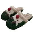 thumbnail image 6 of Agkizg Womens Fuzzy Slippers, House Slippers, Multi Size Decorative Fuzzy Lined House Slippers Warm Plushes Comfortable Indoor Winter Slippers, 6 of 7
