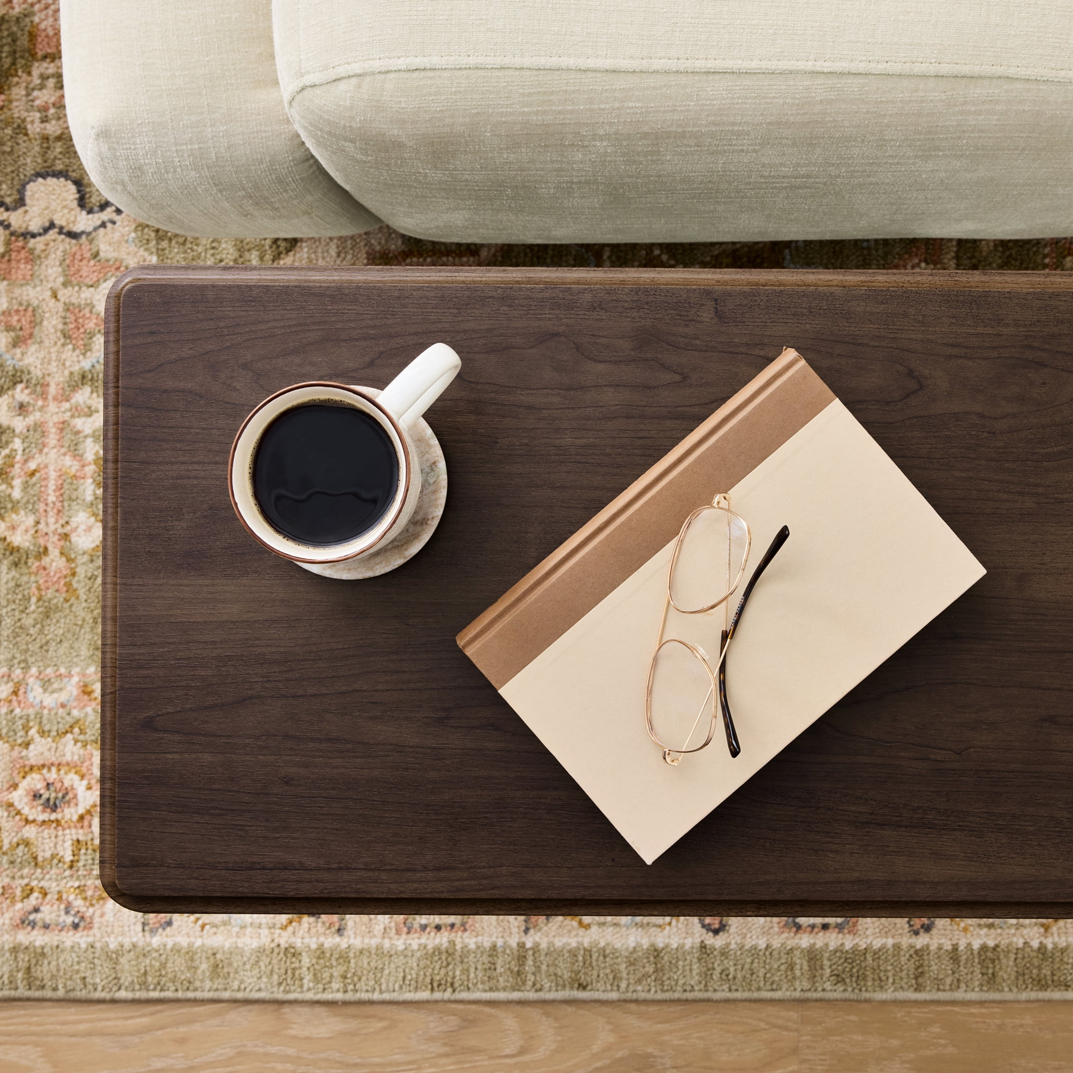 Better Homes & Gardens Ambrose End Table, Coffee Bean Finish