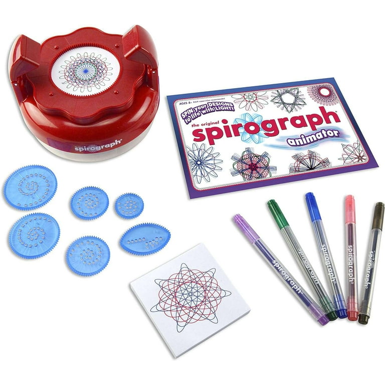 Spirograph Animator Kids Designer Kit: 3D Designs with