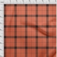 thumbnail image 3 of oneOone Cotton Silk Fabric Tartan Check Print Fabric By The Yard 42 Inch Wide, 3 of 4