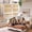 White, variant on Mjkone Murphy Bed Queen with Mattress,Murphy Cabinet Bed with Rattan Panel and Charging Station,Multifunctional Storage Cabinet Beds for Bedroom,White