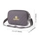 thumbnail image 3 of Sonducket Bolsa de calefacción térmica USB recargable bolsas de almacenamiento forro de nailon paquete de transporte teléfono móvil tableta Bolsas de mensajero y de hombro Gris, 3 of 6