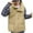Khaki, variant on ICHUANYI Women's Fall Winter Outwear Stand Collar Vest Solid Lightweight Zip Up Trendy Vests for Women