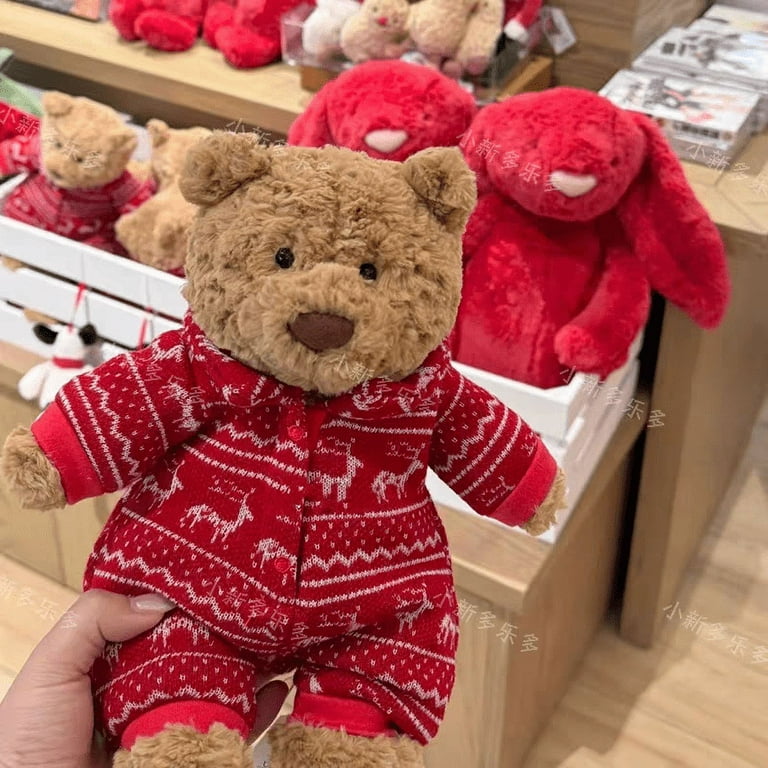 ぬいぐるみ  Bartholomew Bear WinterPyjamas Bartholomew Bear Winter Pyjamas - Official Jellycat