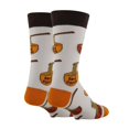 thumbnail image 2 of OoohYeah Men's Funny Humor Crew Socks, Novelty Cute Cotton Socks, Send Noods, One Size, 2 of 3