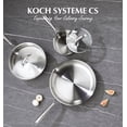 thumbnail image 5 of Koch Systeme CS 21-Piece Premium Stainless Steel Cookware Set – Induction Compatible, Oven Safe, with Silicone Utensils & Felt Pot Protectors, 5 of 10