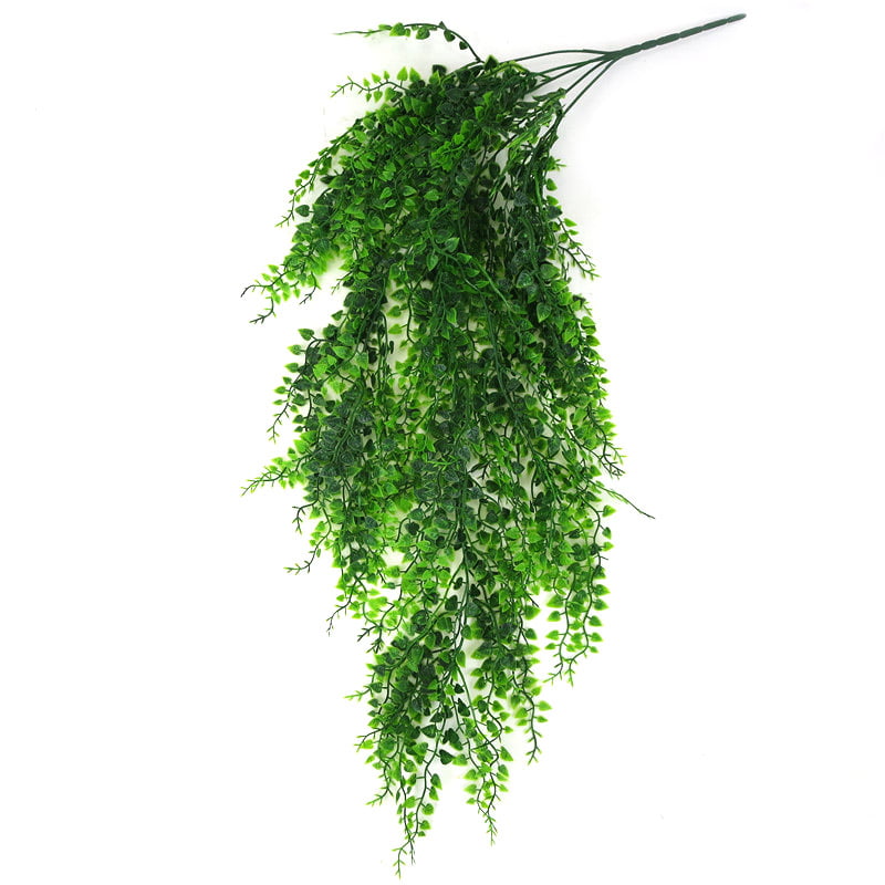 Artificial Rattan Grass Leaf Vine Simulation Fake Plant Wall Hanging Home Decor