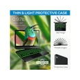thumbnail image 4 of Touch Wireless Keyboard Case for iPad Mini 6 2021 8.3 inch, Touchpad 7 Color Backlit, 360 Rotatable Protective Cover For iPad Mini 6th Generation 8.3" 2021, 4 of 7