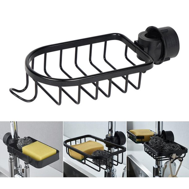 Almacenamiento Para Grifo, Organizador De Fregadero De Cocina, Soporte De Esponja Multifuncional Yuarrent HA046403-00