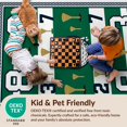 thumbnail image 4 of Design&I 6'x9' Ultra Soft Area Rug, Ball Sport Scoreboard Design With Tee Motif And Striped Border Golf Flowing None Fluffy Washable Non Shedding for Guest Room Bedroom Living Room, 4 of 7