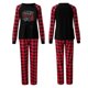 thumbnail image 5 of Pijamas Navideños Para La Familia Trajes A Juego Conjunto Cálido Impreso Ropa Para El Hogar Conjunto de Mamá de Dos Piezas Odeerbi ODB189984, 5 of 6
