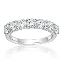 Jay Heart Designs 925 Sterling Silver Simulated White Diamond Ring