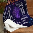 thumbnail image 3 of Kantaco Custom Name Blanket, Sister Blanket, Family Blanket, Blanket For Sister, Best Friend Gift, Sister Gifts From Sister, Bestie Blanket, 3 of 8