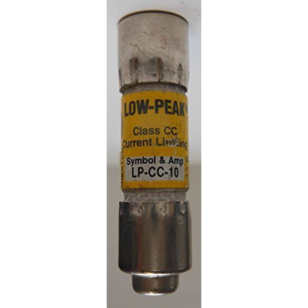 Bussmann LPCC10 10 Amp LowPeak Time Delay Current Limiting Class CC