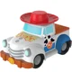 thumbnail image 1 of Disney Toy Story Buzz Lightyear Woody Jessie Rex Alien Cartoon Model Inertial Pull-back Free Wheel Car Toys Collection Kids Gift, 1 of 6