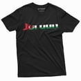 thumbnail image 3 of Men's Jordan Shirt Jordan Country Shirt Jordan National Flag Tee Shirt Jordanian Gifts (XX-Large Navy Blue), 3 of 7